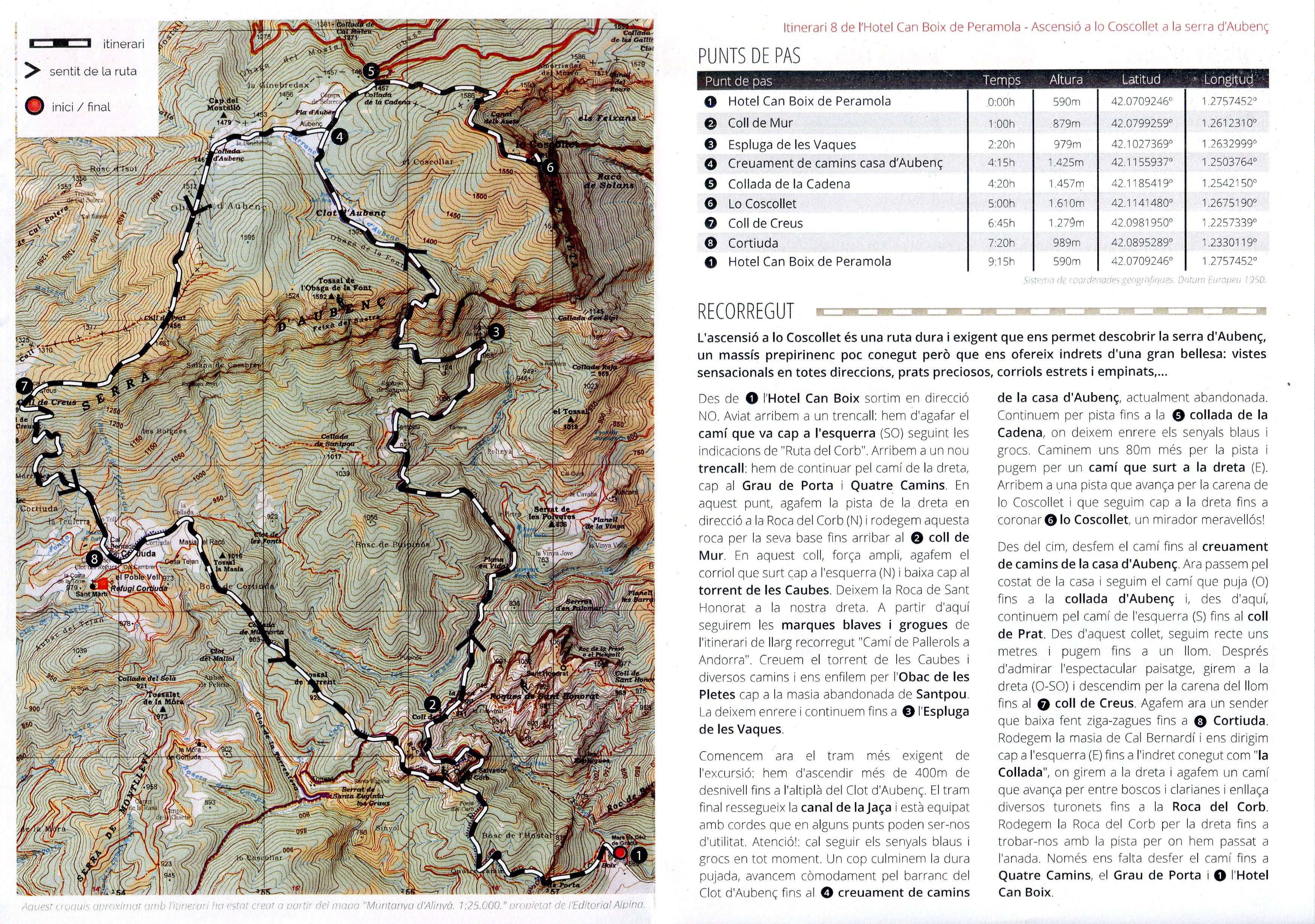 Ascensió a lo Coscollet : Ruta circular exigent fins a lo Coscollet, punt culminant de la Serra d'Aubenç - Miniatura 2